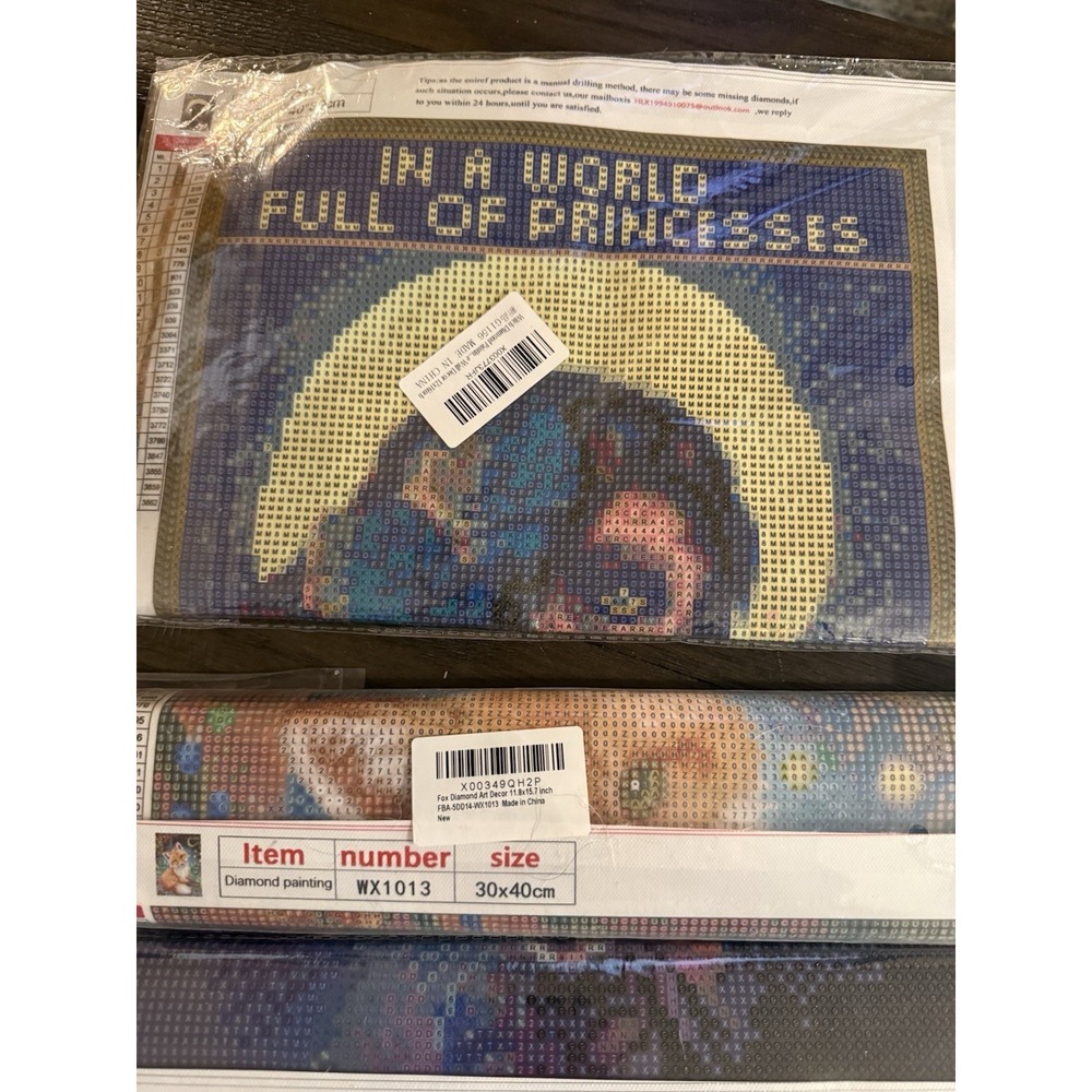 Lot Of 11 Diamond Painting Kits multiple Sizes & Patterns, All New & Sealed DIY - Picture 2 of 16